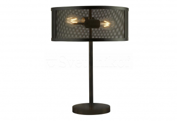 Настольная лампа Fishnet Searchlight EU2822-2BK