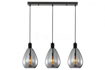 Подвесная люстра ZULO Italux PND-27812-3-BK-SG