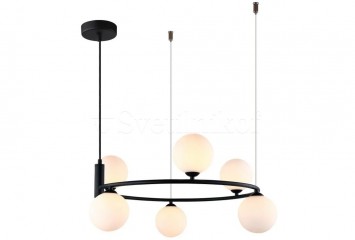 Підвісна люстра AMILY Italux MDM-3974/6 BK