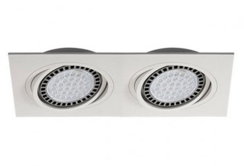 Точковий світильник BOXY DL 2 ZumaLine 20072-WH