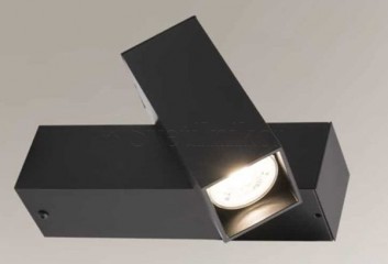 Спот настенный MITSUMA 1 BK Shilo 8004