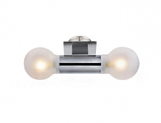 Настенный светильник для ванной комнаты MARKSLOJD CARLA 2L 106622