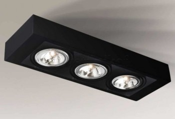 Точечный светильник KOGA 3 G53 BK Shilo 7128