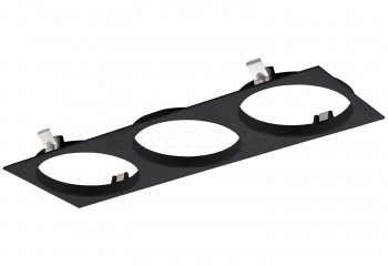 Оправа для врезного светильника FERRONEGO 3 SQ BK Eglo 60911