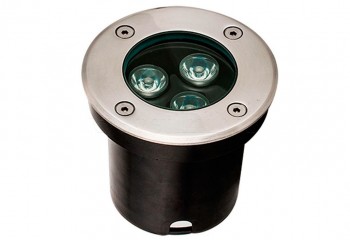 Встраиваемый грунтовый светильник LOTUS LED d10 Viokef 4186800