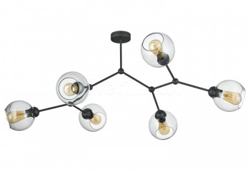 Стельова люстра FAIRY 6l GR TK-Lighting 2731