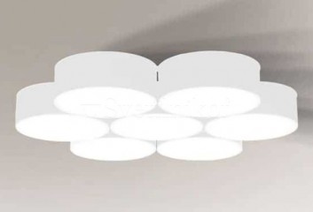 Потолочная люстра ZAMA 7 LED 4000K WH Shilo 8419