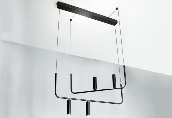 Підвісна люстра SWING LED 4000K BK Imperium Light 445457.05.92