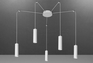 Підвісна люстра ACCENT 5 WH Imperium Light 47520.01.01