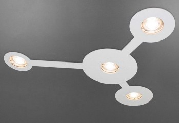 Точечный светильник Nerdy 4 WH Imperium Light 386448.01.01