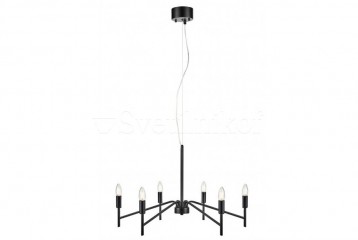 Підвісна люстра MONARCH 6 BK Markslojd 108209