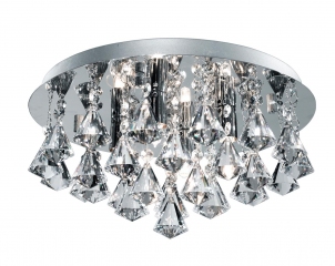 Стельова люстра для ванної Searchlight Hanna 2204-4CC