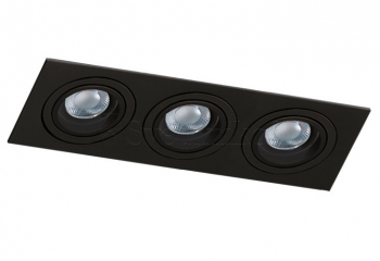 Точечный светильник CARO S 3 Azzardo SN-6813S-BK