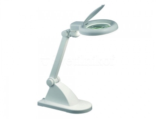 Настільний світильник с линзой MARKSLOJD STORA White 100856