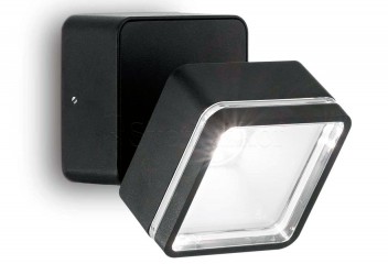Вуличне бра OMEGA LED SQ BK Ideal Lux 285535