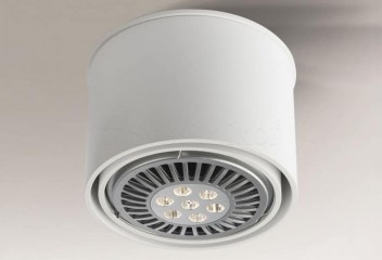 Точечный светильник MIKI 1 G53 WH Shilo 7018