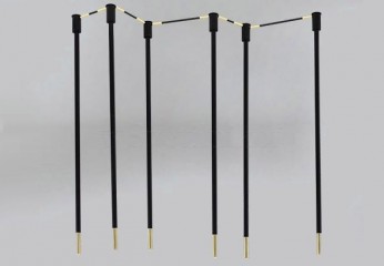 Точечный светильник ALHA N-6 BK/BS Dohar 9398