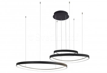 Підвісна люстра AMANDA LED 150W BK Azzardo AZ5027