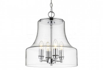 Підвісна люстра PRAGUE 4 Cosmolight P04458CH