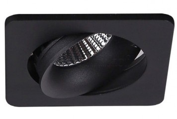 Точечный светильник ARYA SQUARE LED BK Maxlight H0101