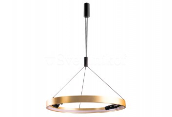 Підвісна люстра SERAFINO 60 LED DIM GO/BK Azzardo AZ5834