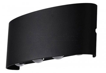 Уличное бра GINNA 3 LED BK Azzardo AZ3484