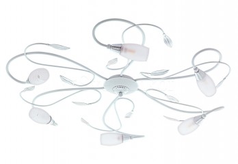 Потолочная люстра  GERBERA-2 WH/SI Eglo 97749