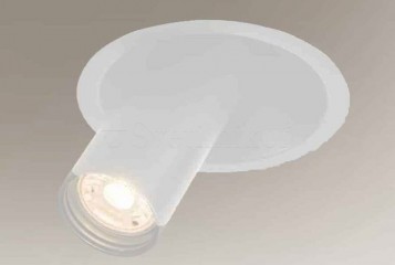 Спот YAKUMO 1 10cm WH Shilo 7805