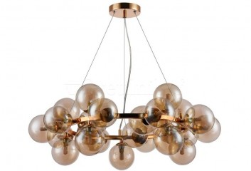Підвісна люстра CABELLA Italux PND-5252-25-GD-CGN