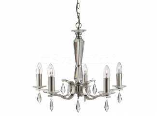 Подвесная люстра Searchlight Royale 3905-5SS
