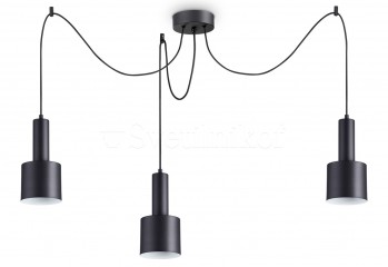 Підвісна люстра HOLLY SP3 BK Ideal Lux 231594