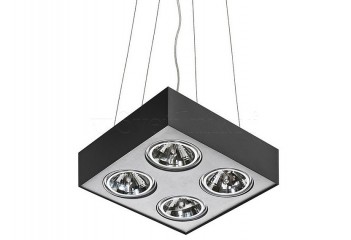 Точковий світильник PAULO 4-P 230V BK/ALU Azzardo AZ1916