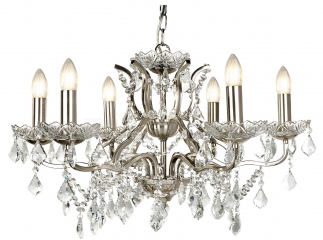 Подвесная люстра Searchlight Paris 8736-6SS