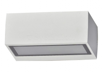 Вуличний настінний світильник TWIN AP1 BIANCO IDEAL LUX 115351