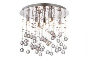Стельова люстра MOONLIGHT PL8 CROMO Ideal Lux 077796