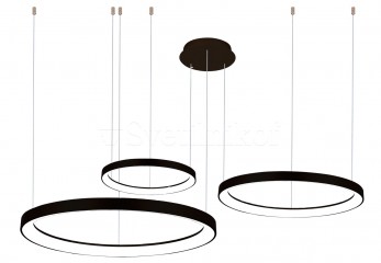 Підвісна люстра AGNES LED 3 DIM BK Azzardo AZ5024