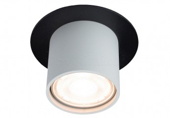 Точечный светильник VARDO 1 BK/WH Imperium Light 21015.05.01