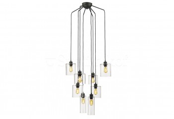 Подвесная люстра HELSINKI 8 Cosmolight P08482BK