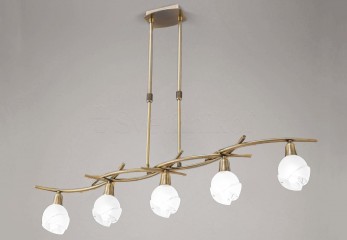 Подвесная люстра BALI CUERO 5 Mantra 1219