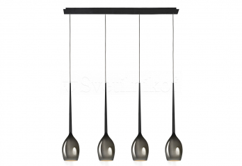 Подвесная люстра Izza 4 smoky Azzardo AZ2938