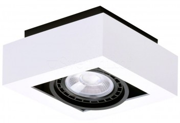 Точковий світильник NIKEA 1 ES111 WH/BK Azzardo AZ4436