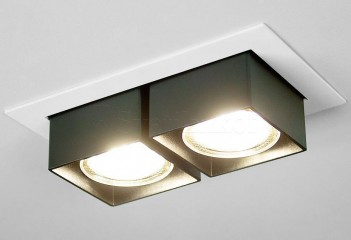 Точечный светильник R2D2 2 WH/BK Imperium Light 304213.01.05