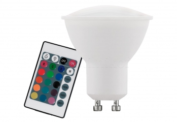 Лампа Eglo LM-GU10 RGBW 4W DIM 10686