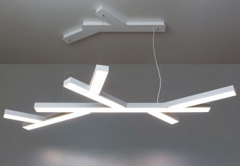 Підвісна люстра SNOWFLAKE LED 6000K WH Imperium Light 251170.01.93