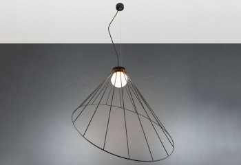 Подвесная люстра SHELL d74 BK/WH Imperium Light 431140.05.01