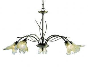 Подвесная люстра Searchlight Lily 4495-5AB