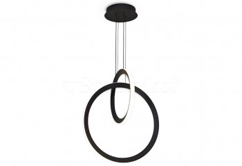 Світлодіодна люстра KITESURF 48W BK Mantra 7141