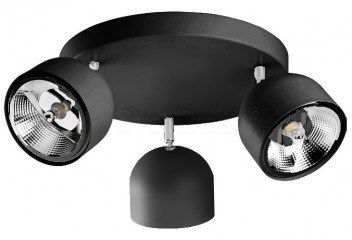 Спот ALTEA 3-ring BK TK-Lighting 3423