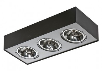 Точечный светильник PAULO 3 230V BK/ALU Azzardo AZ0965