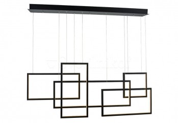 Светодиодная люстра QUADRATUS BK DIMM Azzardo AZ2850